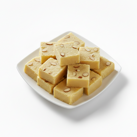 Almond Barfi