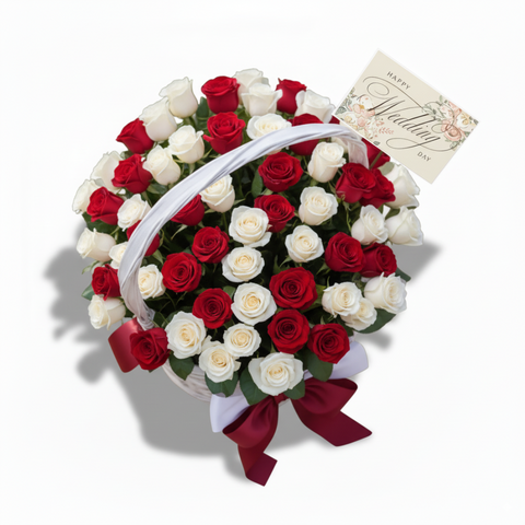 Happy Wedding Flowers Bouquet