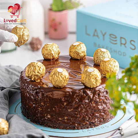 Ferrero Rocher Cake
