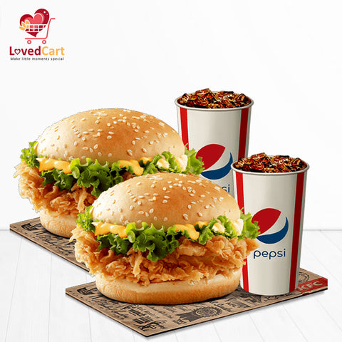 Krunch Burger Combo Deal