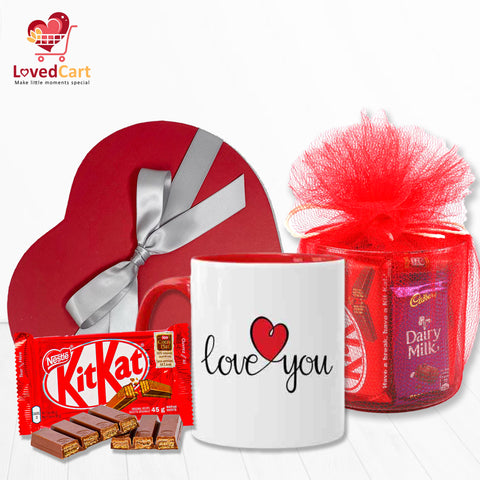 Love & Gift Chocolate Hamper