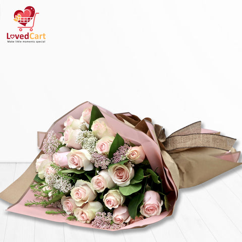 Pink Roses Bouquet