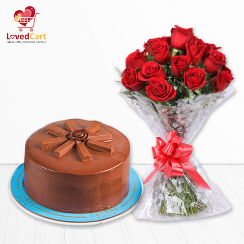 Roses & Cake Delight
