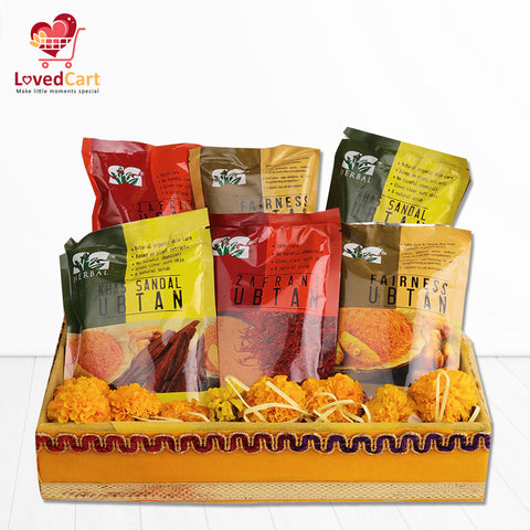 Ubtan Basket for her by Saeed Ghani