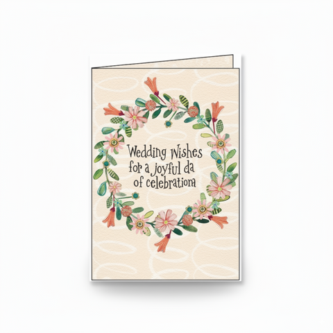 Wedding congratulations gift & Card