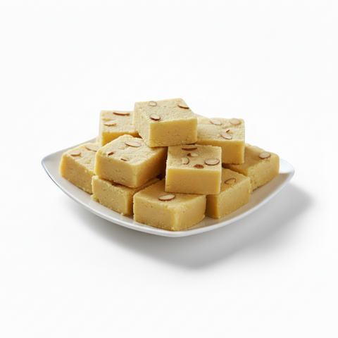 Almond Barfi