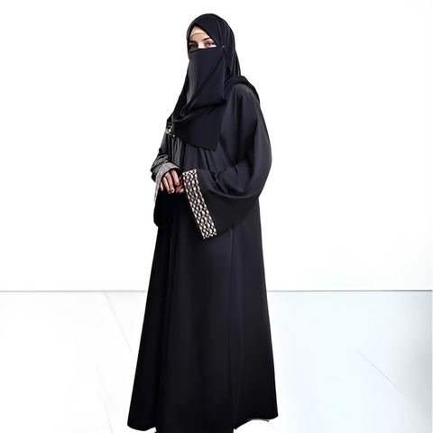 Midnight Serenity Abaya