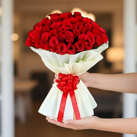 1 Dozen Red Roses bouquet