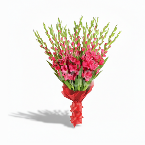 Pretty Pink Gadiolus Bouquet