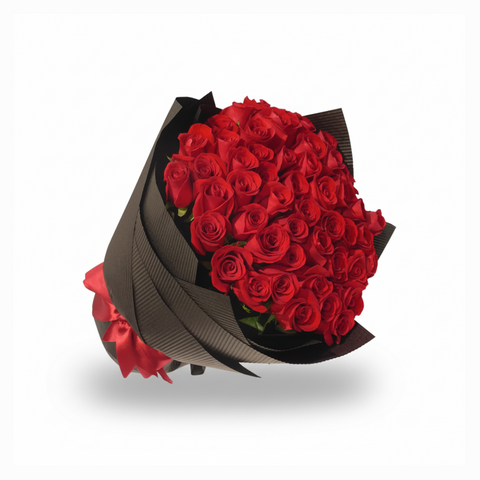 4 Dozen Red Roses Bouquet