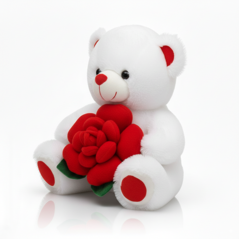 Hug & Roses Flowers Hamper