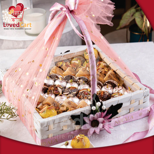 Gift basket regular sweets