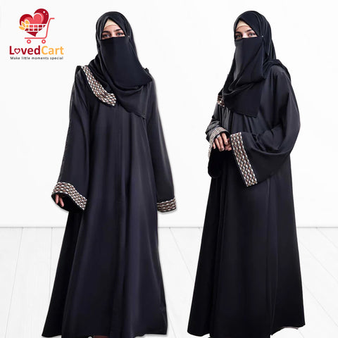 Midnight Serenity Abaya
