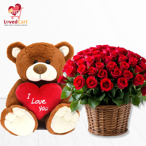 Roses Hug Wedding Hamper