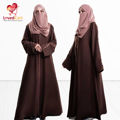 Seal Brown Abaya