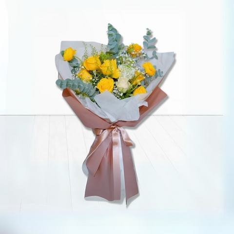 Yellow & White Bouquet