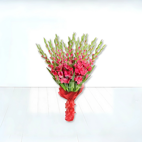 Pretty Pink Gadiolus Bouquet