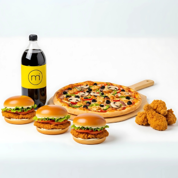 Pizza & Burger Deal