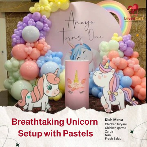 Breathtaking Unicorn Setup with Pastels