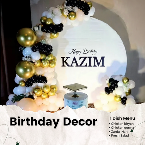 Birthday Decor